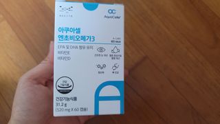 메디포스트 모비타 아쿠아셀 엔초비오메가3 60캡슐 — 5점을 준 리뷰어가 2023년 2월 올린 사용 사진