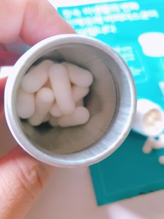 메디타민 인체유래 비피더스 포스트 프로바이오틱스 — 5점을 준 리뷰어가 2021년 7월 올린 사용 사진