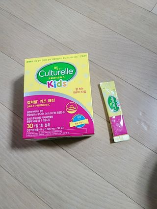 광동생활건강 [세계판매1위 유산균] 컬처렐 키즈 패킷 30포1박스 — 5점을 준 리뷰어가 2022년 7월 올린 사용 사진