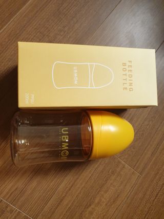 유비맘 PPSU 젖병 노꼭지_200ml_컬러 랜덤 발송 — 5점을 준 리뷰어가 2021년 1월 올린 사용 사진