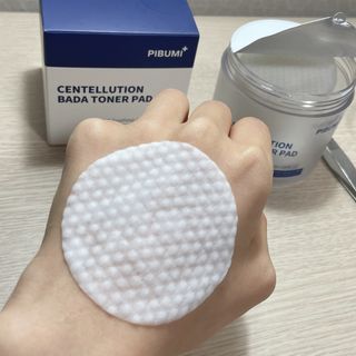 피부미 센텔루션 바다토너패드 70pad — 3점을 준 리뷰어가 2021년 10월 올린 사용 사진