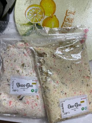 대저 릴리맛 + 로즈비 샐러드200g — 4.5점을 준 리뷰어가 2021년 3월 올린 사용 사진