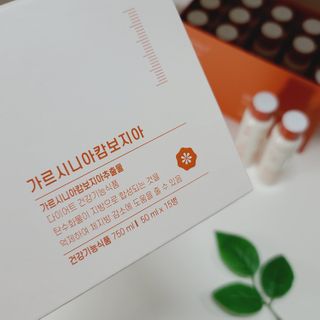 12월 15일 출시, 건강기능식품 브랜드 본리브 나 다운 시작 제품 3종 — 5점을 준 리뷰어가 2021년 2월 올린 사용 사진