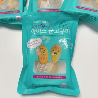 해뜨온 껍질없는 한입아이스 군고구마 120g x 4개 — 5점을 준 리뷰어가 2021년 9월 올린 사용 사진