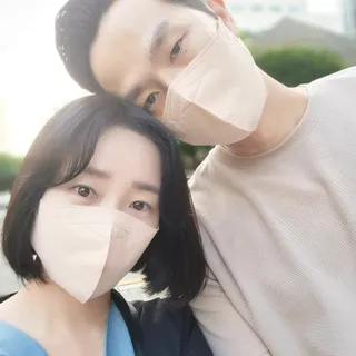 [애니가드] 셋업 메베마스크라이트  (대형 4컬러 + 중형 4컬러) — 5점을 준 리뷰어가 2022년 6월 올린 사용 사진