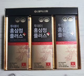 서울약사신협_투데이홍삼정플러스스틱_10g x 30포 — 5점을 준 리뷰어가 2021년 2월 올린 사용 사진