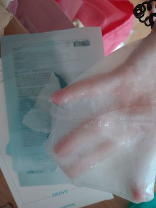 에이스노 레스큐 이미디에이트 수딩 시트마스크 — 5점을 준 리뷰어가 2021년 11월 올린 사용 사진