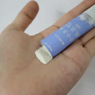 서울약사신협_순수초유프로틴_2.5gx30포 — 5점을 준 리뷰어가 2021년 11월 올린 사용 사진