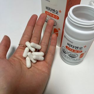 프리마인 성큼다가온 봄, 이너뷰티를 챙겨야 피부도 화사하게, 컨디션도 활기차게. 흡수율을 높인 고효율 비타민. — 4.5점을 준 리뷰어가 2023년 4월 올린 사용 사진