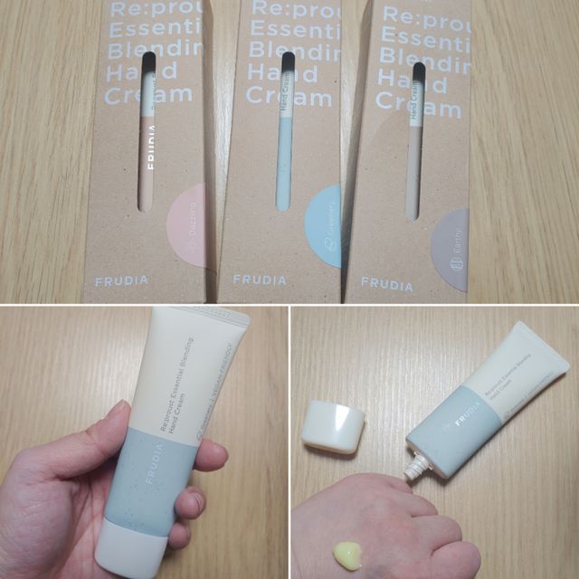 [후르디아] 끈적임 없는 착한성분 비건  핸드크림 3종 리뷰 사진