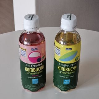더그레잇티 콤부차 [매일유업] 더그레잇티 44kcal 콤부차 300ml *12개입 (오리지널 6개+베리리치 6개) — 5점을 준 리뷰어가 2023년 7월 올린 사용 사진