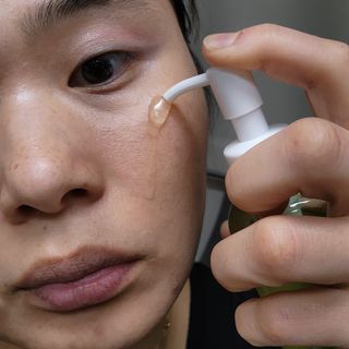 스킨큐어 산다화 순한 클렌징 동백 오일 200ml — 5점을 준 리뷰어가 2023년 3월 올린 사용 사진