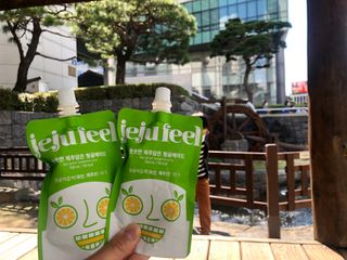 JEJUFEEL 풋풋한 제주담은 청귤에이드 — 4점을 준 리뷰어가 2022년 10월 올린 사용 사진