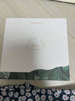 디어포레스트 [5개세트] 숲속의 하루 패브릭미스트 (섬유향수/ 룸스프레이) 50ml 5개 — 3.5점을 준 리뷰어가 2022년 9월 올린 사용 사진