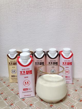 파워풀엑스 [프쌤] 더 맛있고 강력해진 고단백 음료 3종 (초코맛,딸기맛,커피맛) — 5점을 준 리뷰어가 2023년 1월 올린 사용 사진
