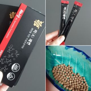 새롬바이오 리생 [미쾌변] 차전자피 식이섬유 건강기능식품 3팩 — 5점을 준 리뷰어가 2021년 6월 올린 사용 사진