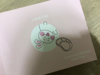 유비맘 캐릭터 실리콘 흡착 식판_색상 랜덤발송 — 5점을 준 리뷰어가 2021년 1월 올린 사용 사진