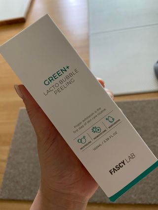 파시랩 그린 플러스 락토 버블 필링 — 5점을 준 리뷰어가 2021년 6월 올린 사용 사진
