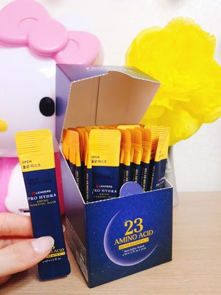 리더스코스메틱 리더스 프로 하이드라 아미노 슬리핑 마스크 — 5점을 준 리뷰어가 2021년 1월 올린 사용 사진