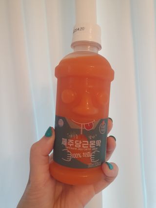 탐라원 무농약 당근과즙으로 건강한 당근주스, 당근몬딱주스 — 5점을 준 리뷰어가 2021년 8월 올린 사용 사진