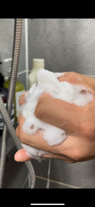 카프리나 프레쉬 산양밀크 어메이징 바디워시 500ml (오리지널향) — 5점을 준 리뷰어가 2023년 5월 올린 사용 사진