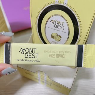몽베스트 위드더 블랜딩 하우스 _레몬 블랙티 — 5점을 준 리뷰어가 2023년 1월 올린 사용 사진