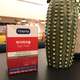 뉴트리션팩토리 비타프렙 하이퍼씨슬 밀크씨슬 900mg — 5점을 준 리뷰어가 2021년 8월 올린 사용 사진