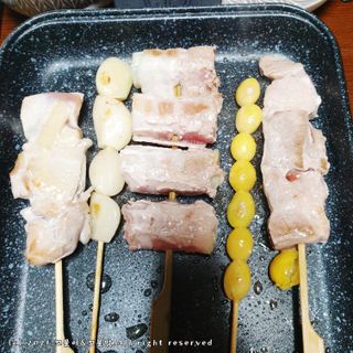[다물꼬치] 모듬꼬치 10개 +데리야끼소스120g+매운고추소스120g — 5점을 준 리뷰어가 2021년 11월 올린 사용 사진
