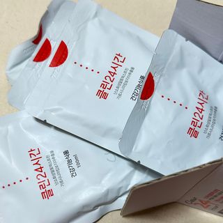 클린24시간 1BOX(5포) + 전용보틀(500ml) — 5점을 준 리뷰어가 2022년 12월 올린 사용 사진