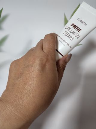 체르엠  프루브 콜라겐 앰플세럼 60ml 1병 — 4점을 준 리뷰어가 2022년 4월 올린 사용 사진