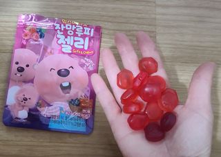[팔도] 잔망루피젤리 믹스베리맛 42g 8개 — 5점을 준 리뷰어가 2022년 2월 올린 사용 사진
