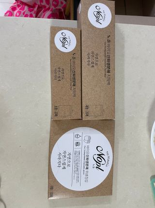 노플(NOPL) 노플 친환경 바이오 산화 생분해  항균 일회용 위생 비닐장갑 100매 + 지퍼백 소형, 대형 — 5점을 준 리뷰어가 2021년 10월 올린 사용 사진
