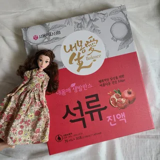 서울약사신협_내몸애생발란스석류_70ml x 30포 — 5점을 준 리뷰어가 2021년 9월 올린 사용 사진