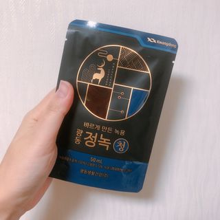 광동생활건강 [광동] 바르게 만든 녹용, 광동정녹청 30포. — 5점을 준 리뷰어가 2022년 1월 올린 사용 사진