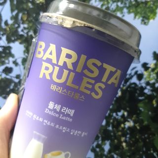 바리스타룰스 돌체 라떼 — 3.5점을 준 리뷰어가 2023년 4월 올린 사용 사진