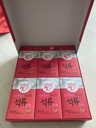 서울약사신협_내몸애생발란스석류_70ml x 30포 — 5점을 준 리뷰어가 2021년 4월 올린 사용 사진
