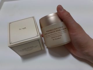 Dr.느루벗 느루벗 링클 솔루션 콘센트레이트 스네일 탄력 달팽이 크림 80g — 5점을 준 리뷰어가 2021년 2월 올린 사용 사진