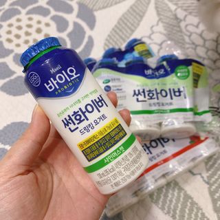 LIVE 매일바이오 썬화이버 드링킹 요거트 — 5점을 준 리뷰어가 2022년 8월 올린 사용 사진