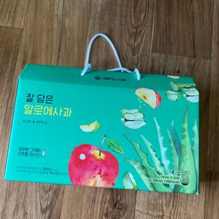서울약사신협 잘 담은 알로애사과_70ml x 30포 — 5점을 준 리뷰어가 2021년 9월 올린 사용 사진