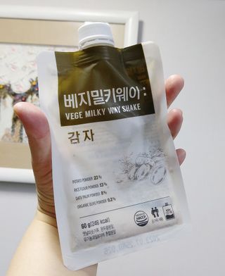 클린24시간 베지밀키웨이 감자 쉐이크 1세트 (5개) — 5점을 준 리뷰어가 2022년 9월 올린 사용 사진