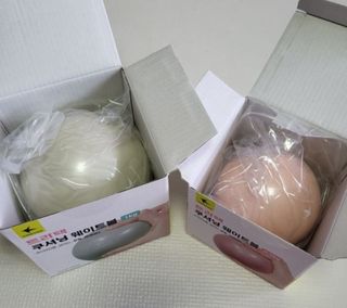 트라택 쿠셔닝 웨이트볼 0.5kg + 1kg SET — 4.5점을 준 리뷰어가 2022년 5월 올린 사용 사진