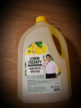 지오클린 레몬테라피 액체세제 2.5L 4개 — 5점을 준 리뷰어가 2022년 8월 올린 사용 사진