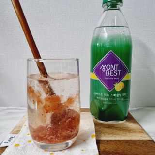 몽베스트 Montbest with Sparkling water Lemon OR Lime 20병(랜덤) — 5점을 준 리뷰어가 2021년 10월 올린 사용 사진
