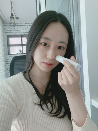 아이레시피 워터리터치 에센스 선 밤 [SPF50+/PA++++] — 5점을 준 리뷰어가 2023년 5월 올린 사용 사진