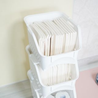 창신리빙 블랑 다용도 야채보관함 — 5점을 준 리뷰어가 2022년 8월 올린 사용 사진