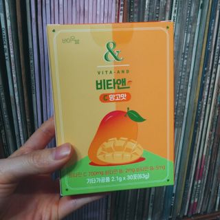 비타앤C 레몬맛, 망고맛 — 5점을 준 리뷰어가 2021년 4월 올린 사용 사진