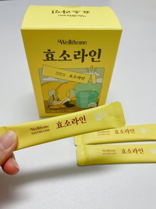 목 넘김이 편한 곡물발효효소 웰테므 효소라인 — 4점을 준 리뷰어가 2023년 1월 올린 사용 사진