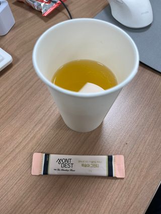 몽베스트 위드더 블랜딩 하우스 _복숭아 그린티 — 5점을 준 리뷰어가 2022년 12월 올린 사용 사진