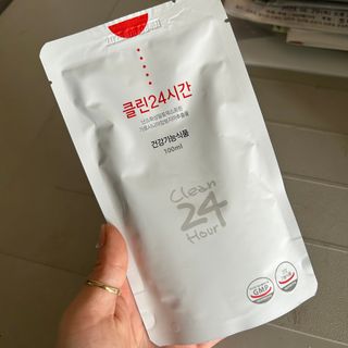 클린24시간 1BOX(5포) + 전용보틀(500ml) — 5점을 준 리뷰어가 2023년 7월 올린 사용 사진