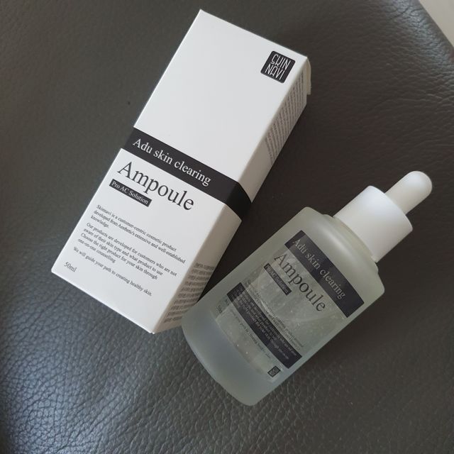 스킨내비 앰플 50ml 모공 트러블 시카 진정 스팟 리뷰 사진